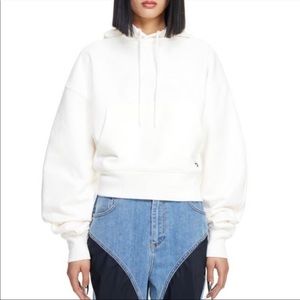 H&M and muglur collab hoodie.